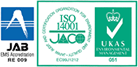 ISO14001 認証取得（本社ビル）